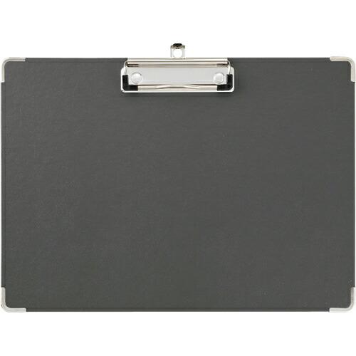 KING JIM 用箋挟み A4 黒 長辺とじ 収納約30枚 ( 8335 ) (株)キングジム