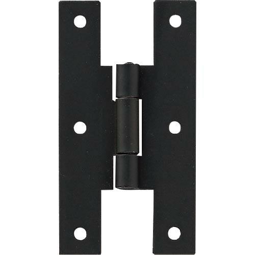 【SALE価格】光 ウエスタン蝶番 黒 中 ( KWB-52 )