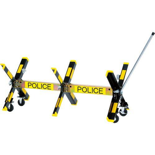 グリーンクロス 安全柵 可搬式車両阻止アングル JSA-3VK ( 6300000038 ) (株)...