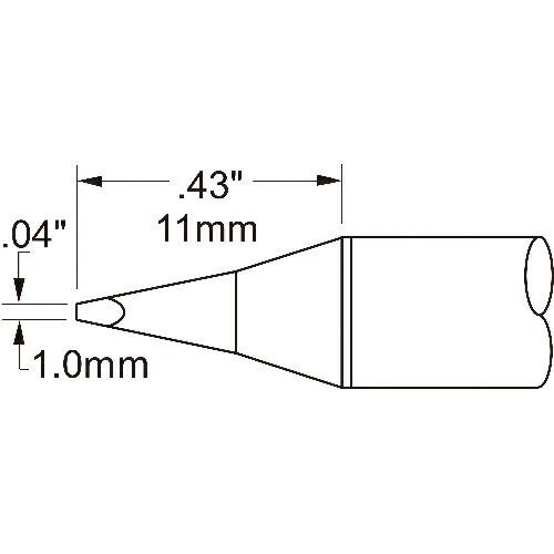メトカル Metcal MFR-1160・SP-200シリーズ チップカートリッジ ( SSC-72...
