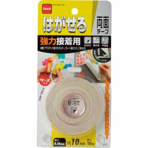 【SALE価格】ニトムズ はがせる両面テ-プ強力接着用10X10 ( T3831 )｜orangetool