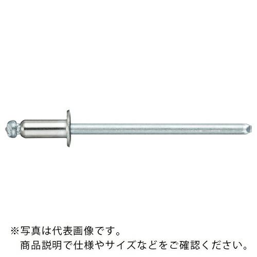 POP オープンタイプリベット(ステンレス/スチール製)(1000本入り) ( SSD-42-BS ...