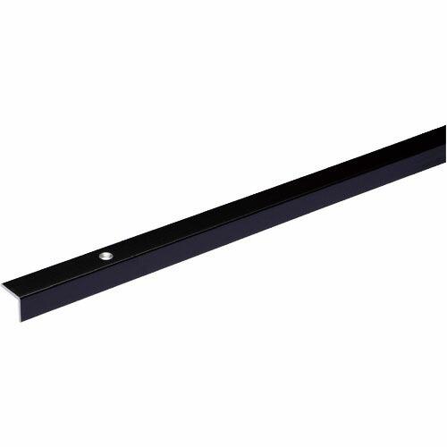 光モール フロアー材用のRアングル BK(穴付) ( 1485 )