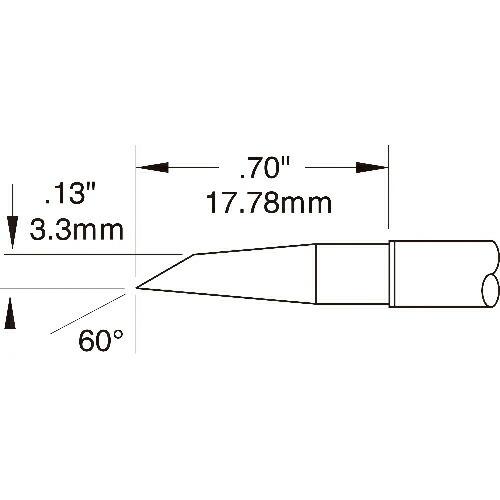 メトカル Metcal MXシリーズ チップカートリッジ ( SMTC-1147 ) OK Inte...