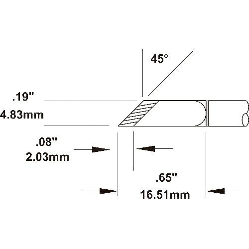 メトカル Metcal MXシリーズ チップカートリッジ ( SMTC-1161 ) OK Inte...