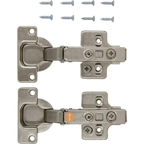 WAKI スライド丁番2個セット NS‐4050 C+D2P 40mm 全かぶせ ダンパー付き+キャ...