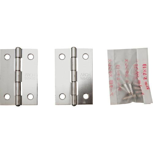 WAKI 中厚ステンレス丁番 VE‐042 51mm ( VE-042 )
