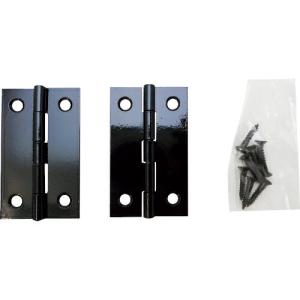 WAKI 薄口カラー丁番 VE‐034 51mm 黒 ( VE-034 ) (メーカー取寄)｜orangetool