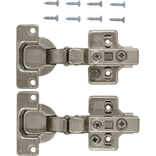 WAKI スライド丁番2個セット NS‐4051 2P 40mm 半かぶせ キャッチ付きX2  ( ...