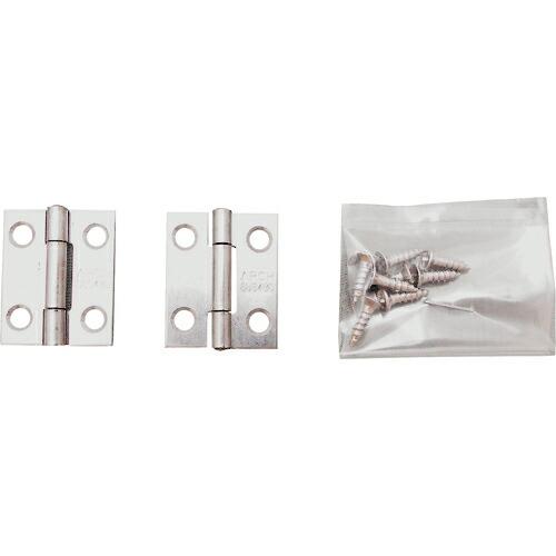 WAKI 薄口ステンレス丁番 VE‐037 25mm ( VE-037 ) (メーカー取寄)