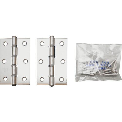 WAKI 厚口ステンレス丁番 VE‐049 76mm  ( VE-049 )