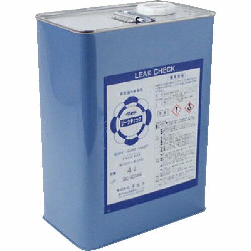 TASETO 発泡漏れ検査剤 リ-クチェック 4L ( RIC-4 ) (株)タセト (メーカー取寄...