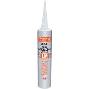 コニシ 建築用シーリング剤 ボンド 変成シリコンコーク ノンブリード LM 320ml ライトグレー ( 05722 ) コニシ(株)｜orangetool