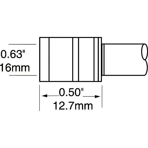 メトカル Metcal MXシリーズ 精密ツイーザー チップカートリッジ ( PTTC-705 ) ...