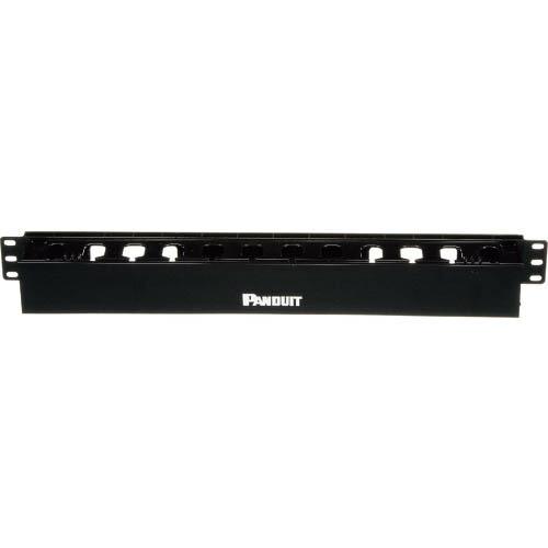 【SALE価格】PANDUIT ヒンジ式ダクト型 水平ケーブル管理パネル 表面ダクト1U 奥行56m...