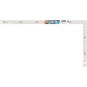 シンワ 曲尺平ぴた ホワイト 50cm/1尺5寸 併用目盛 ( 11181 ) シンワ測定(株)｜orangetool
