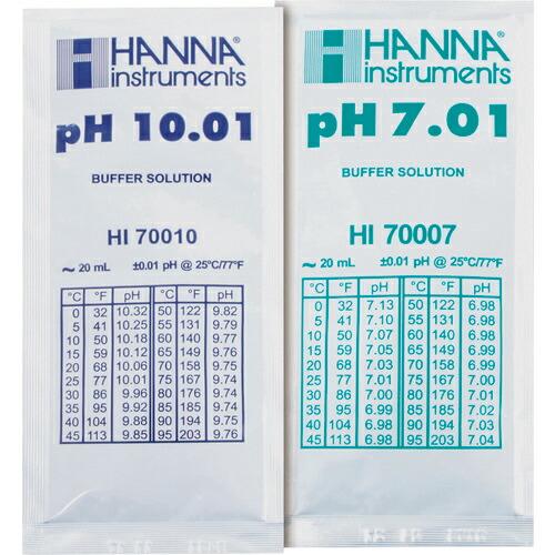 シンワ 標準液_アルカリ校正用(pH10.01、pH7.01)3組入 ( 73034 )