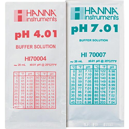 シンワ 標準液_酸校正用(pH4.01、pH7.01)3組入 ( 73033 )
