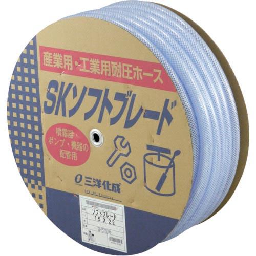 サンヨー 工業用ホース SKソフトブレードホース15×22mm 長さ30mドラム巻 ( SB-152...