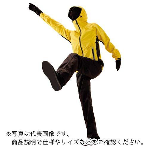川西 ストレッチレインスーツ イエロー Mサイズ ( 3522Y-M ) 川西工業(株)