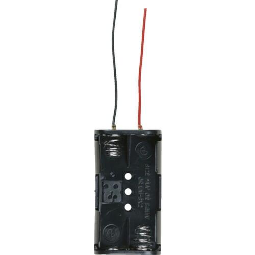 タカチ リード線付電池ホルダー 単3×2 ( SN3-2 ) (株)タカチ電機工業