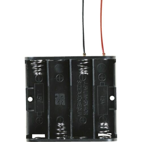 タカチ リード線付電池ホルダー 単3×4 ( SN3-4 ) (株)タカチ電機工業 (メーカー取寄)