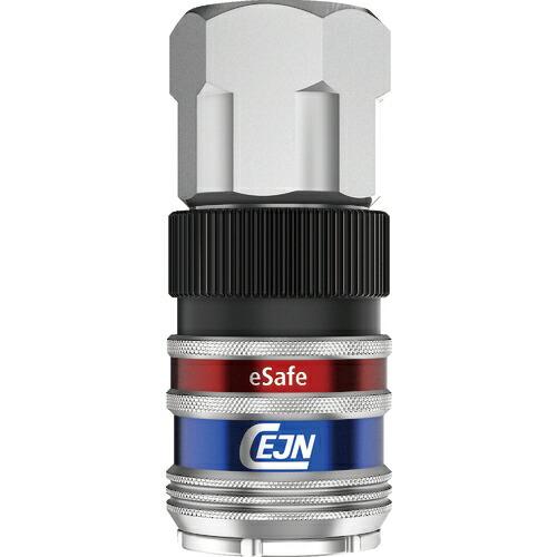 CEJN シリーズ315 eSafe カップリング G3/8メネジ ロックリング付き  ( 10-3...