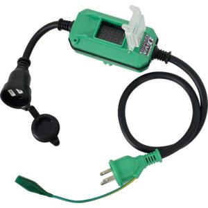 NICHIDO 電工ドラム デジタルドラム ボックスタイプ 電圧電流メーター付 アース付 0.9m ( DMB-E011W ) 日動工業(株)｜orangetool