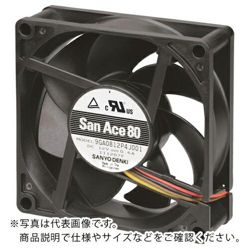SanAce 低消費電力ファン(80×25mm DC24V PWM・パルスセンサ付き) ( 9GA0...