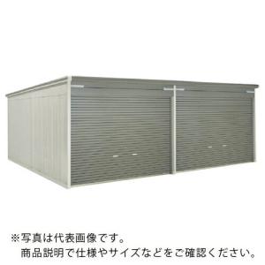 ヨドコウ ヨドガレージ ラヴィージュ VGC-3059H 2連棟 DW ( VGC-3059H 2X1 DW ) (メーカー取寄)｜orangetool