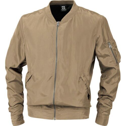 コーコス 【売切廃番】 防寒着 フライトジャケット G-7110 14キャメル L 着丈66cm 胸...