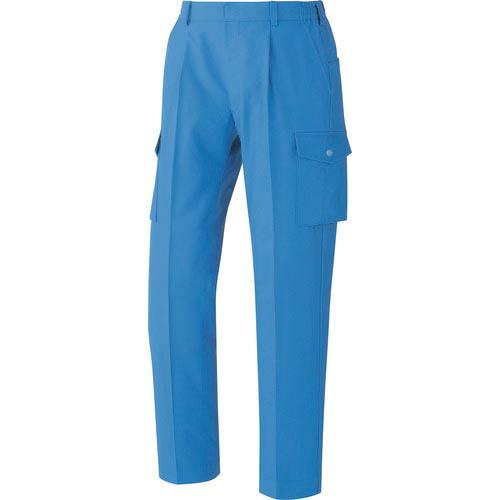 ミドリ安全 男女共用 ハーネス対応 イージーフレックスカーゴパンツ VE583C 下 ブルー L (...