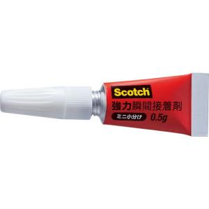 3M スコッチ 強力瞬間接着剤 ミニ小分け 0.5g×3 ( AMN-G3 ) スリーエム ジャパン(株)文具・オフィス事業部｜orangetool