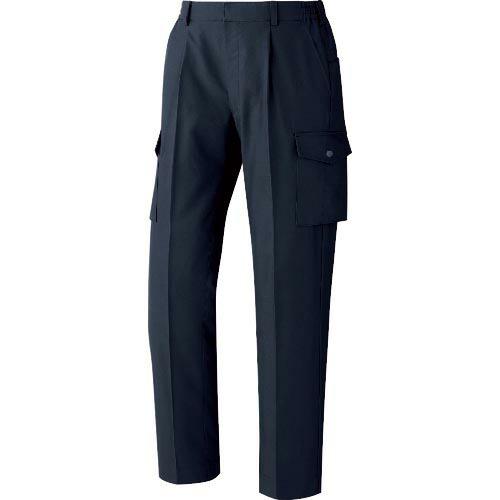 ミドリ安全 男女共用 ハーネス対応 イージーフレックスカーゴパンツ VE587C 下 ネイビー M ...
