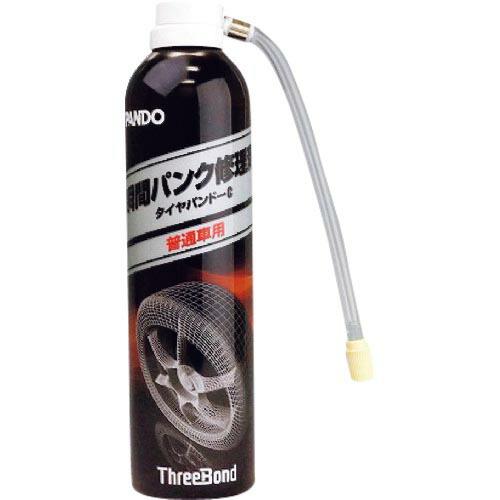 THREEBOND 補修キット 瞬間パンク修理剤 タイヤパンドーC 普通車用 385ml(6001A...