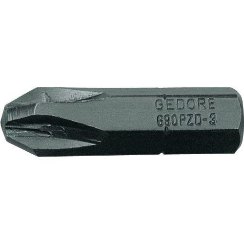 GEDORE 【売切廃番】 スクリュードライバービット 690 PZD 1/4 PZ1 25mm 1...