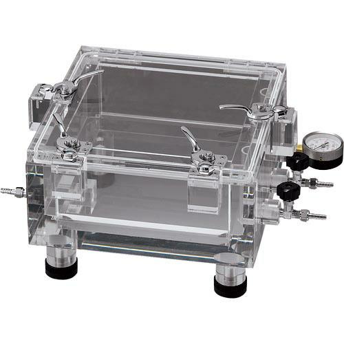 サンプラ アクリル真空デシケーター(ドレンバルブ付) UB-D型 ( 16532 ) (株)サンプラ...