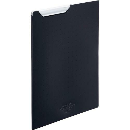 LIHIT A4クリップファイル 黒 ( F5067-24 )