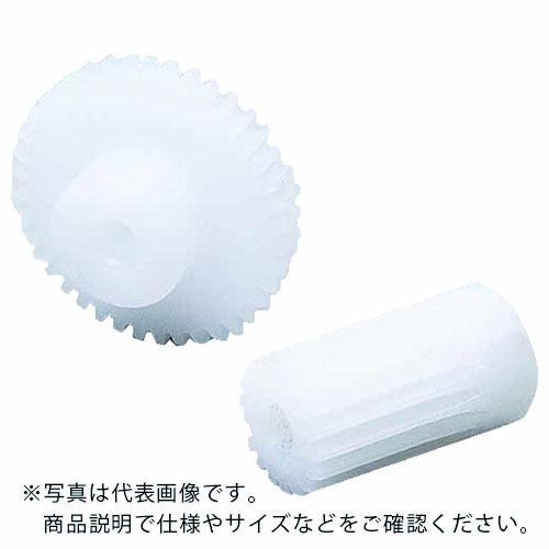 KG ( 協育歯車工業 )　白ＰＯＭ平歯車　Ｓ８０Ｄ　１５Ｋ−０７０４　形状Ｋ１　モジュール０．８　...