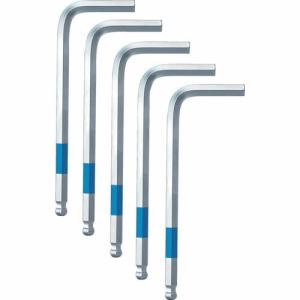 ワイズ ボールポイントレンチ 【単品】5本組NC(標準サイズ)6.0mm ( SBNC-60S-5P ) フジ矢(株)(ワイズ)｜orangetool