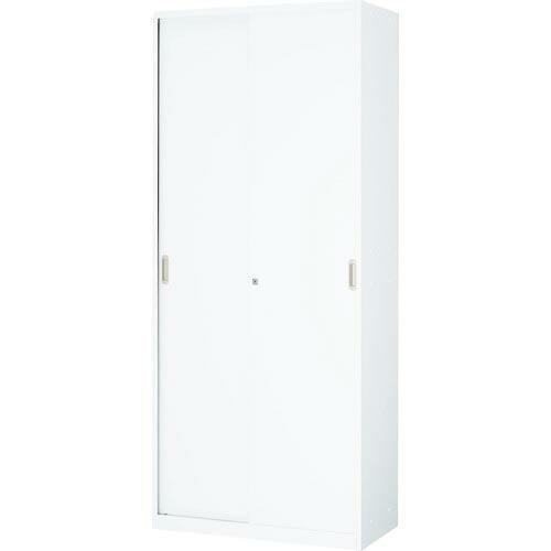 TRUSCO ユニット型壁面書庫 スチール引違い H2100 W色 ( USRW-21 ) トラスコ...