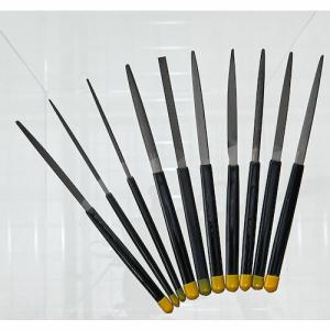 TRUSCO 組ヤスリセット 細目 全長185mm(10本組サイズ) ( TST010-03 ) トラスコ中山(株)｜orangetool