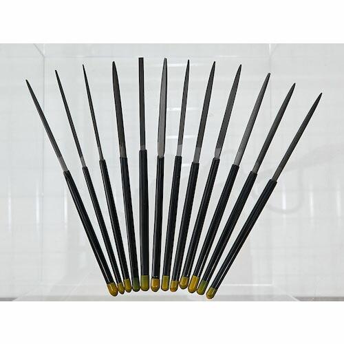 TRUSCO 組ヤスリセット 細目 全長170mm(12本組サイズ) ( TST012-03 ) ト...