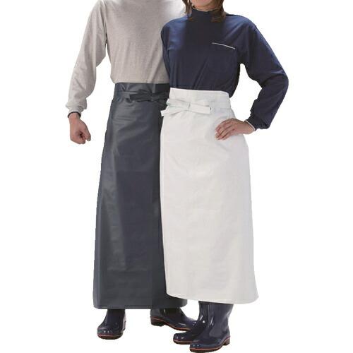 カジメイク 1901 ターポリン腰下前掛 紺 L ( 1901-55-L )