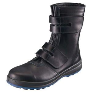 シモン 安全靴 長編上 マジック式 8538黒 23.5cm ( 8538N-23.5 ) (株)シモン｜orangetool