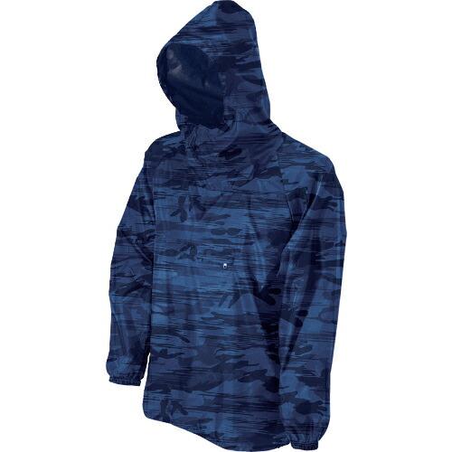 カジメイク 2274 迷彩ヤッケ ブルーカモ 5L ( 2274-45-5L ) (株)カジメイク ...