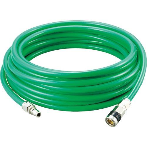 TRUSCO エアホース スパッタブレードチューブ 外径12.5mm 全長10m カップリング付 (...