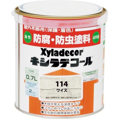 KANSAI キシラデコール ワイス 0.7L  ( 00017670660000 ) (6缶セット...