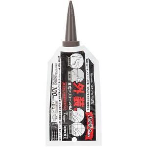 KANSAI 建築・内装用補修剤 変成シリコーンHMアルミパウチ アンバー 100ml ( 4.276603321e+011 ) (株)カンペハピオ｜orangetool