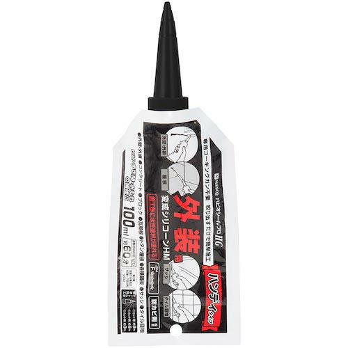 KANSAI 建築・内装用補修剤 変成シリコーンHMアルミパウチ ブラック 100ml ( 4.27...